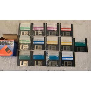10+ Vintage PC Disk including Microsoft Works 3.0